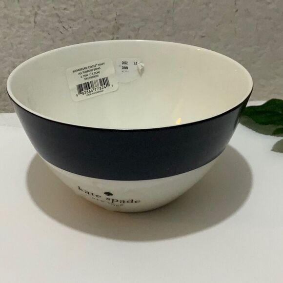 NWT kate spade | Navy Rutherford Bowl P10 - Picture 1 of 4
